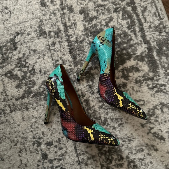 Steve Madden Proto teal snake skin - Picture 4 of 4